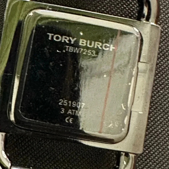 Tory Burch Black Mesh Band Watch - Picture 3 of 3